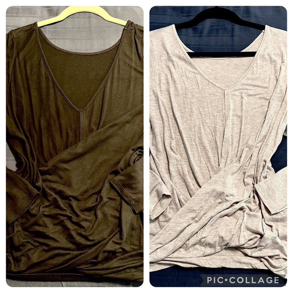 EXPRESS 2 Shirts - ONE ELEVEN 2 in 1 Surplice Tees